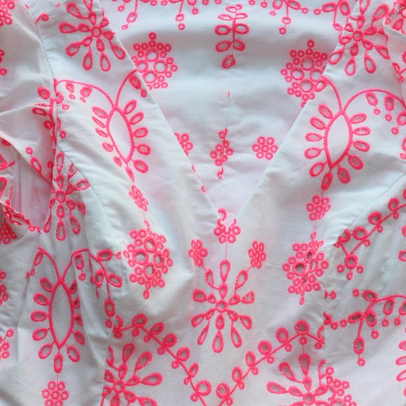 Lilly Pulitzer Lillyanne Eyelet Midi Dress - Picture 6 of 9